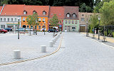 Granitgroßpflaster Marktplatz Bad Muskau